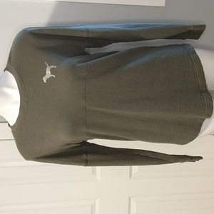 PINK_Varsity oversized long sleeves tee_XS